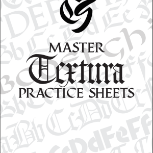 Master Textura Practice Sheets Title Page