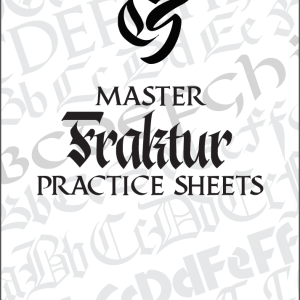 Master Fraktur Practice Sheets Title Page
