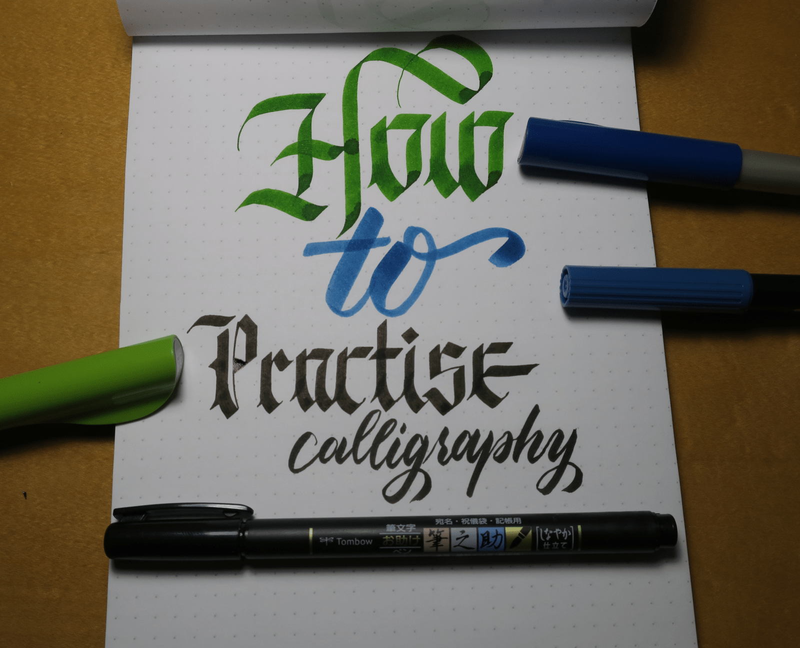 How to Practice Calligraphy Header