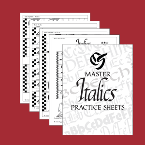 Master Italics Practice Sheets Featured Image