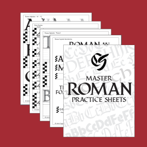 Master Roman Practice Sheets Featured Image